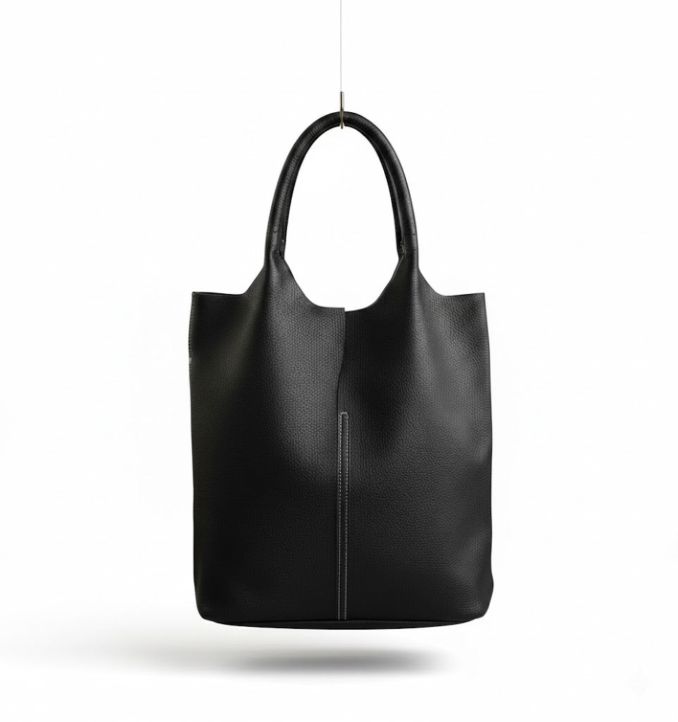 Sac Cabas Le Alma  VALMONT | Grand Sac Fourre-Tout en Cuir Véritable