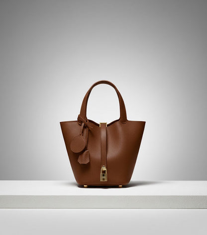 Sac Seau Lysa – Fourre-Tout en Cuir Véritable