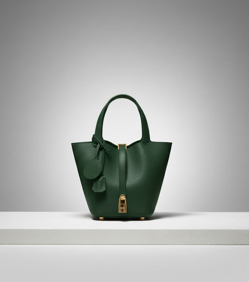 Sac Seau Lysa – Fourre-Tout en Cuir Véritable