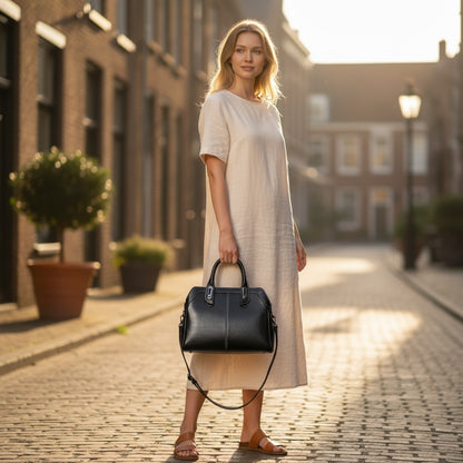 Sac à Main Valmont Élégance – Cuir Véritable